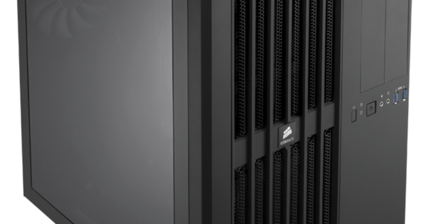 basic cube shaped computer case