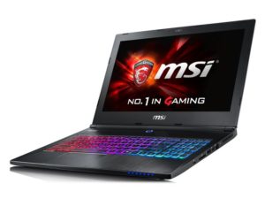 MSI Gaming Laptop as example gaming PC